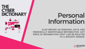 What Is Personal Information Personally Identifiable Information