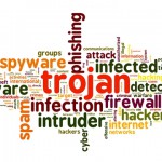 Trojan koncept i tag cloud