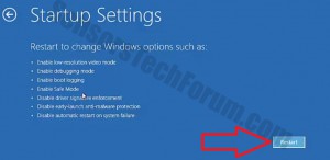 Reiniciar Windows 10