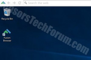 Fusion-browser del desktop