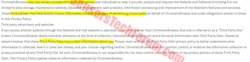 chromatisch-Browser-Politik