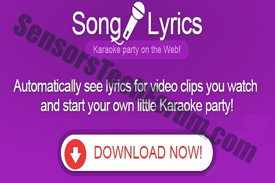 Ads-by-SongLyrics-sensorstech-removal-manual