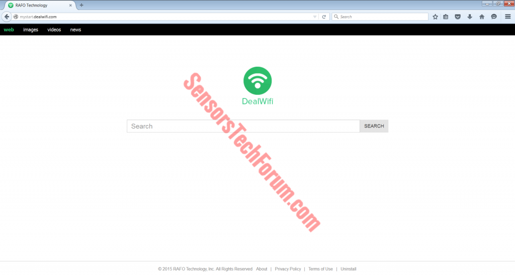 2_DealWifi-Deal-Wifi-officiel-MyStart-page-piraté-retour bouton-navigateur extension