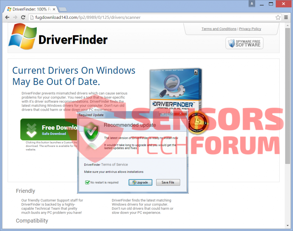SensorsTechForum-fugdownload143.com-fugdownload-DriverFinder-aggiornamenti-driver