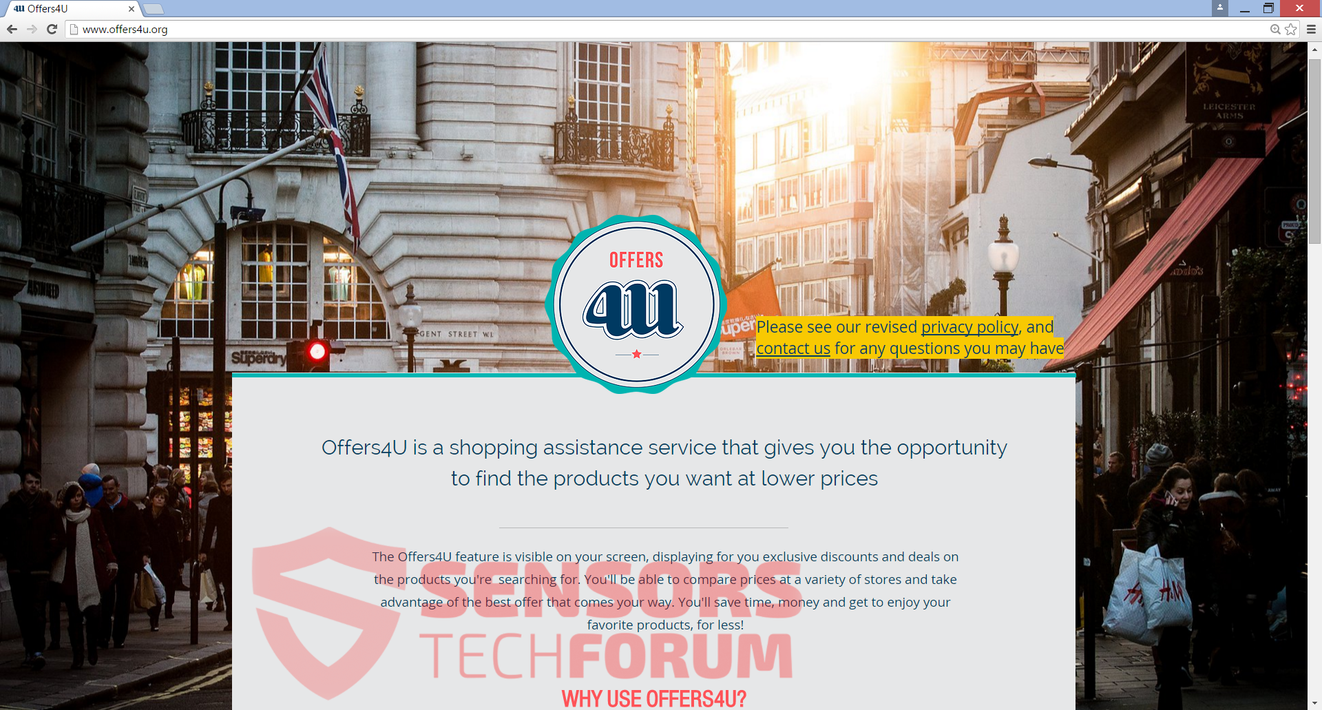 SensorsTechForum-offers4u-offers-4u-official-site-main-page