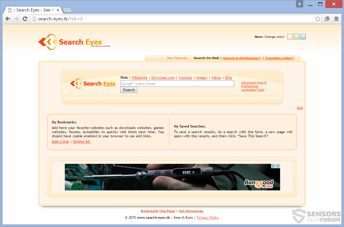STF-search-eyes-tk-hijacker-ads-main-page