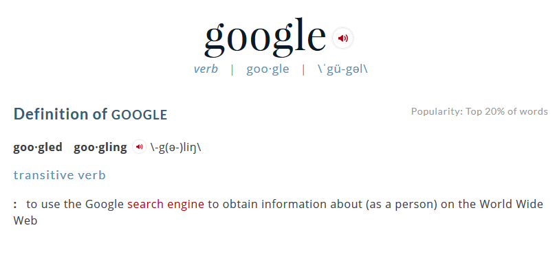 google-verbo-dicionário-stforum