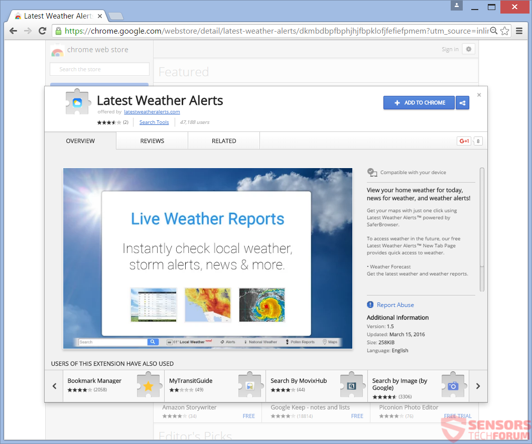 STF-latestweatheralerts-com-latest-Wetter-Warnungen-com-Chrom-Web-Shop-Erweiterung