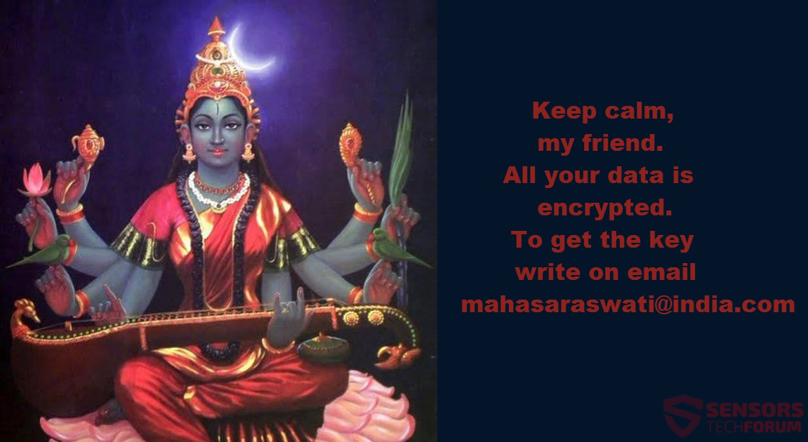 STF-mahasaraswati ransomware-raja-matangi-note-encrypted-files