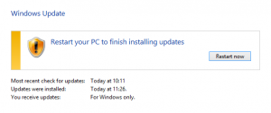 windows update-restart-now