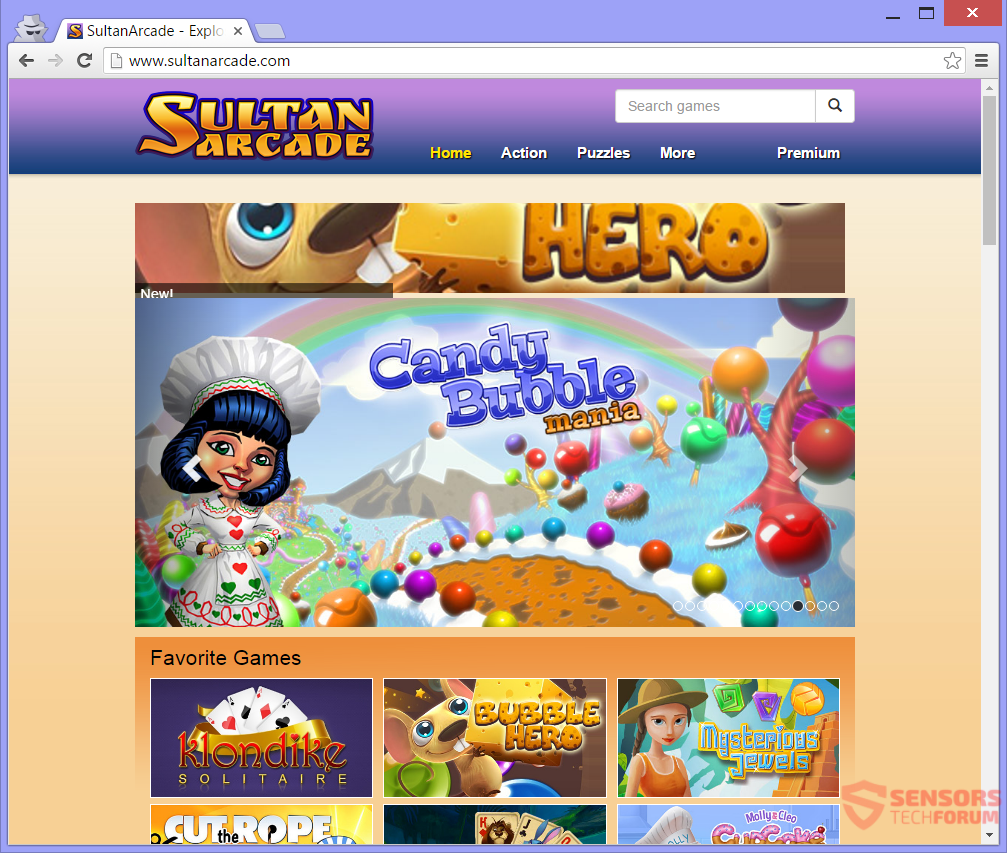 stf-sultanarcade-com-sultan-arcade-adware-ads-main-website-page