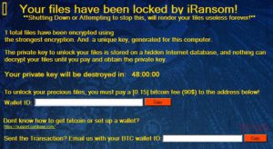 ransowmare-malware-galaxyhiren-ilocked rançon note-principale