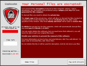 Rimuovere cryptolocker ransomware Virus