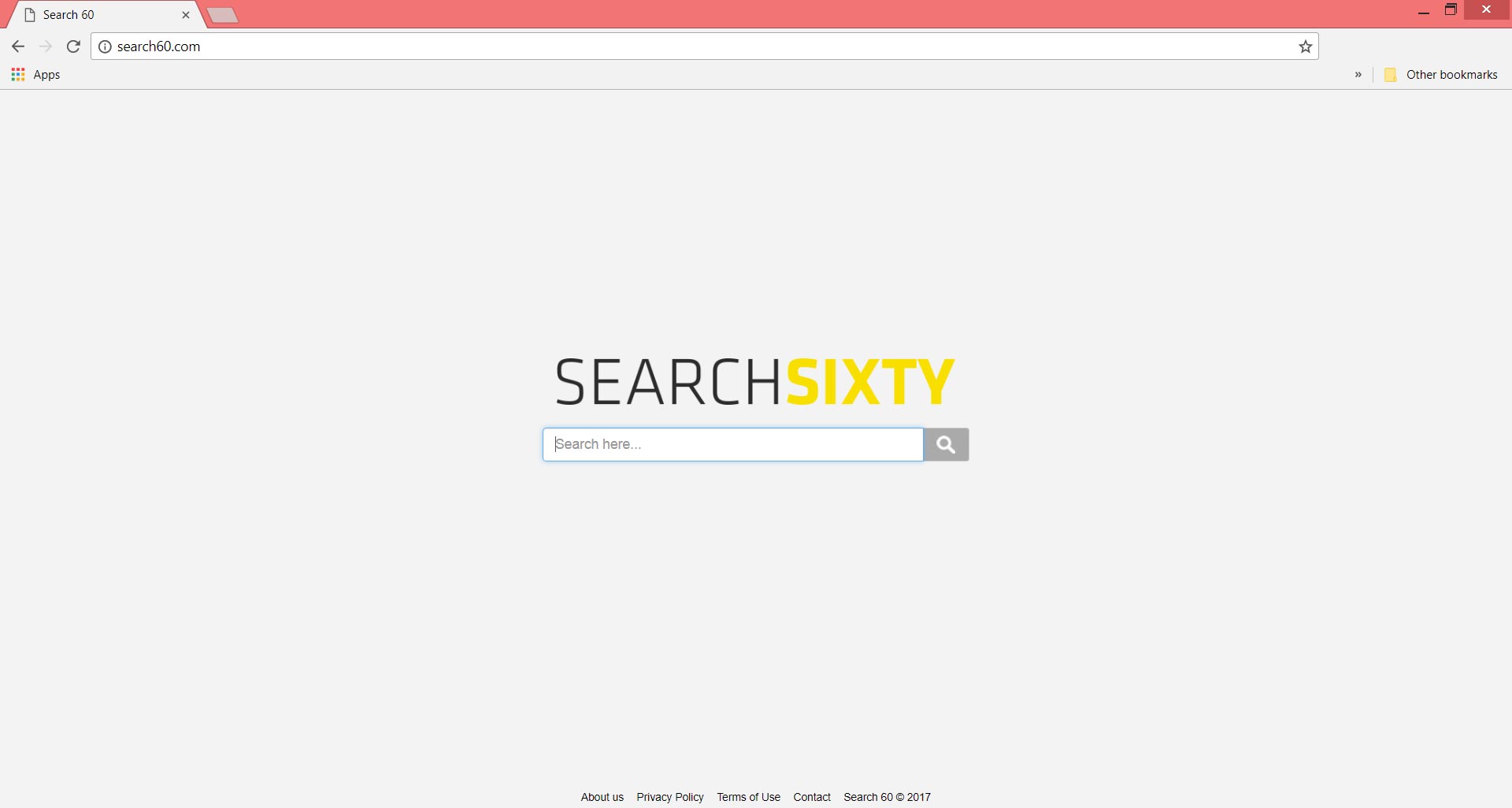 search60.com søgning tres browser flykaprer hjemmeside fjernelse guide sensorstechforum