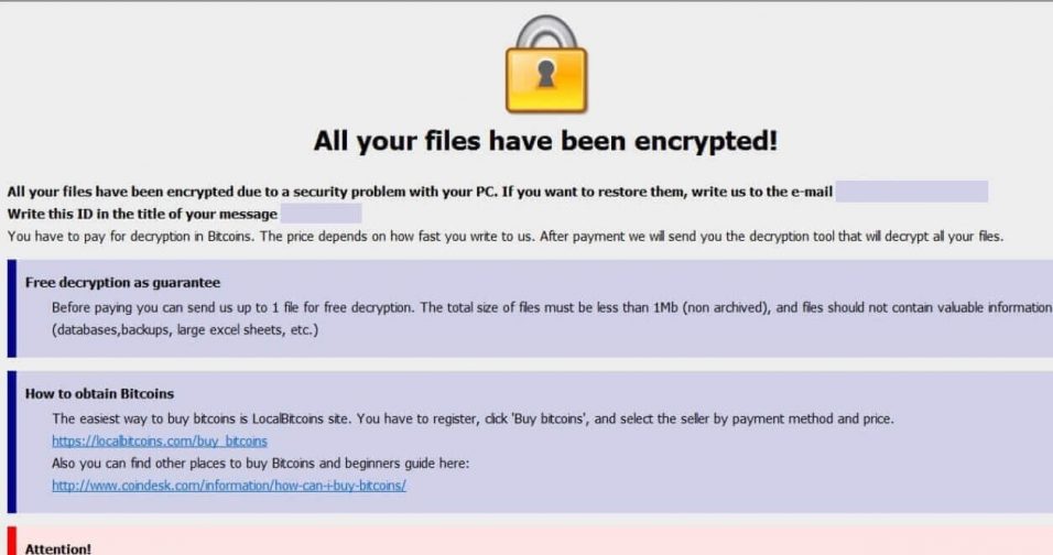 .bitx Virus File (Dharma Ransomware) - How to Remove It
