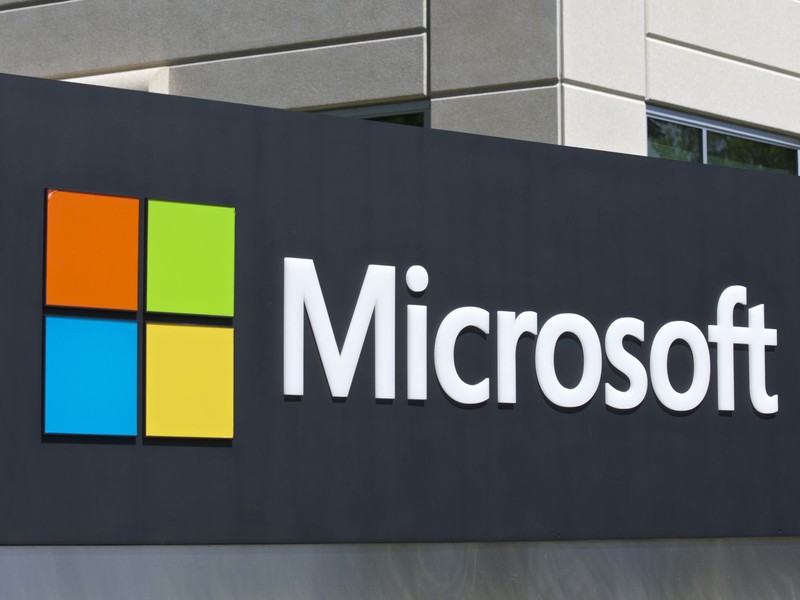 Microsoft logo billede