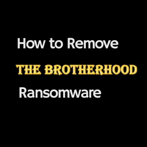 Hoe te verwijderen The Brotherhood ransomware en herstel .ransomcrypt bestanden guide sensorstechforum