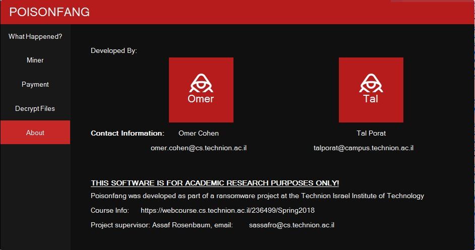 PoisonFang Virus image ransomware note encrypted extension