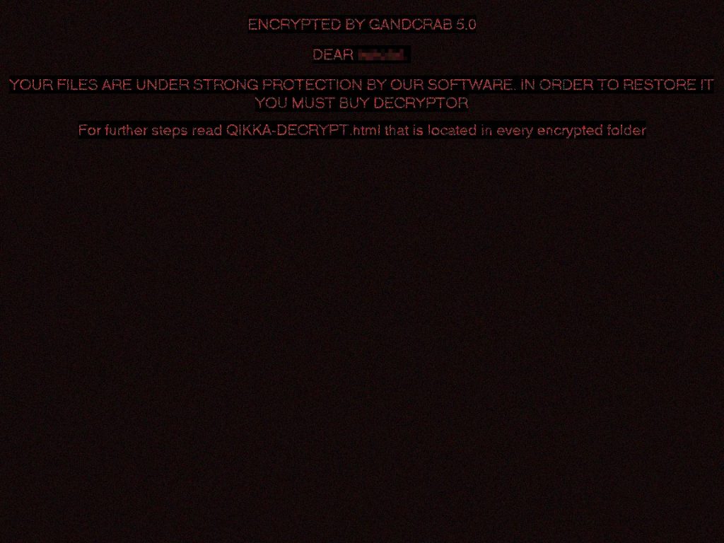 gandcrab v5 desktop ransom wallpaper sensorstechforum