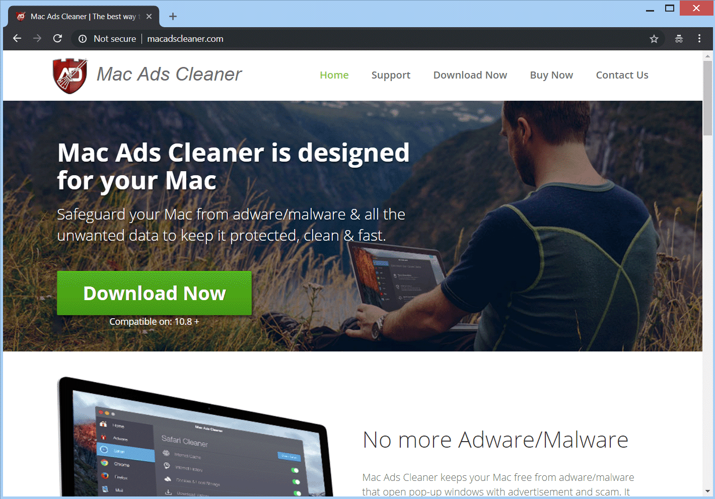 Remova os anúncios Mac Cleaner PUP