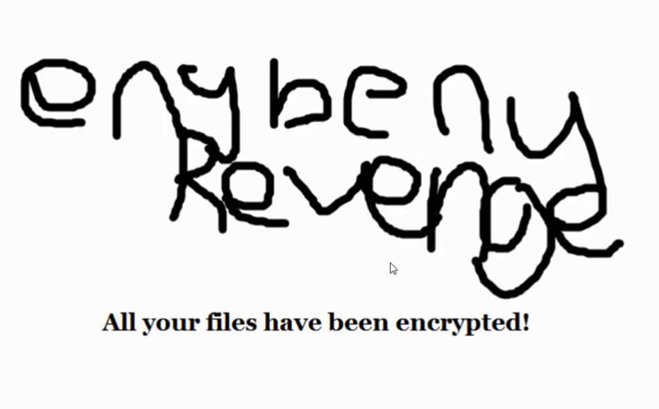enybeny revenge ransomware enybenied files virus desktop wallpaper