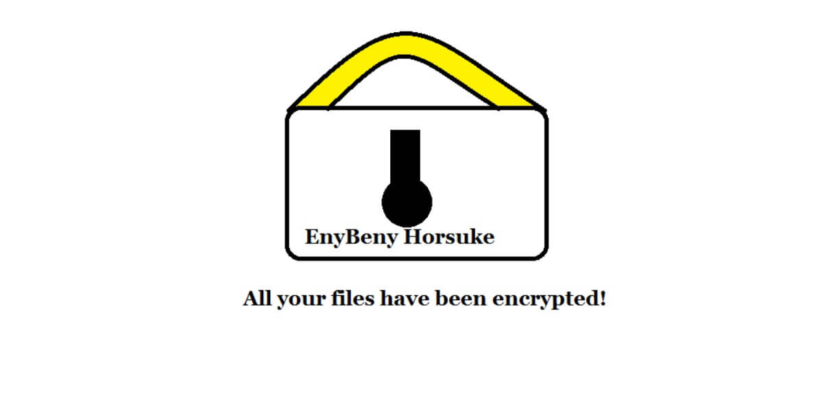 horsuke ransomware virus enybeny variant desktop wallpaper