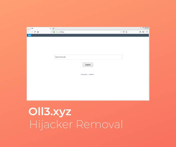 remove oll3 xyz browser hijacker sensorstechforum guide