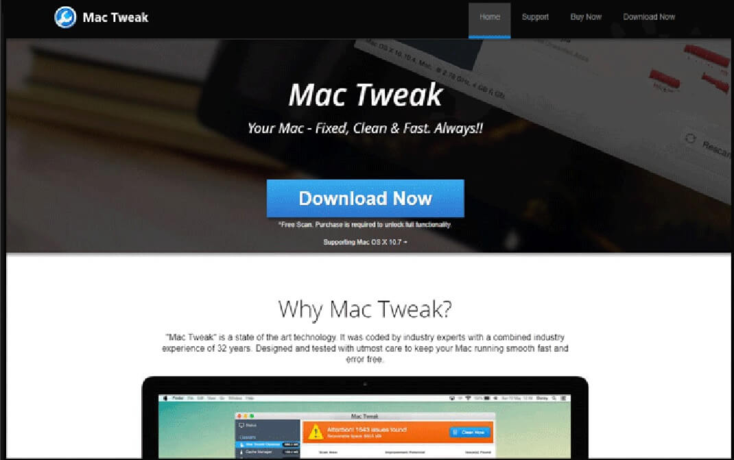 Remover Mac Tweak PUP