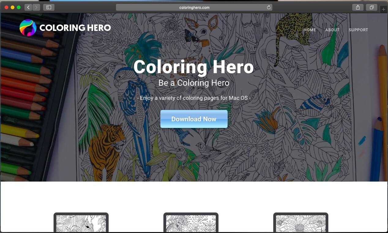 coloringhero.com official website of coloring hero undesired app sensorstechofurm
