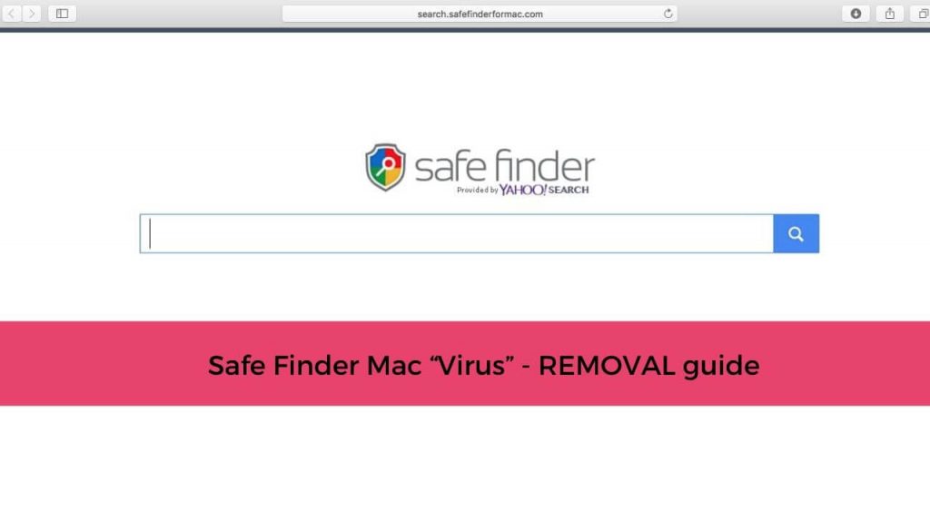 SAFE FINDER mac virus fjernelse guide