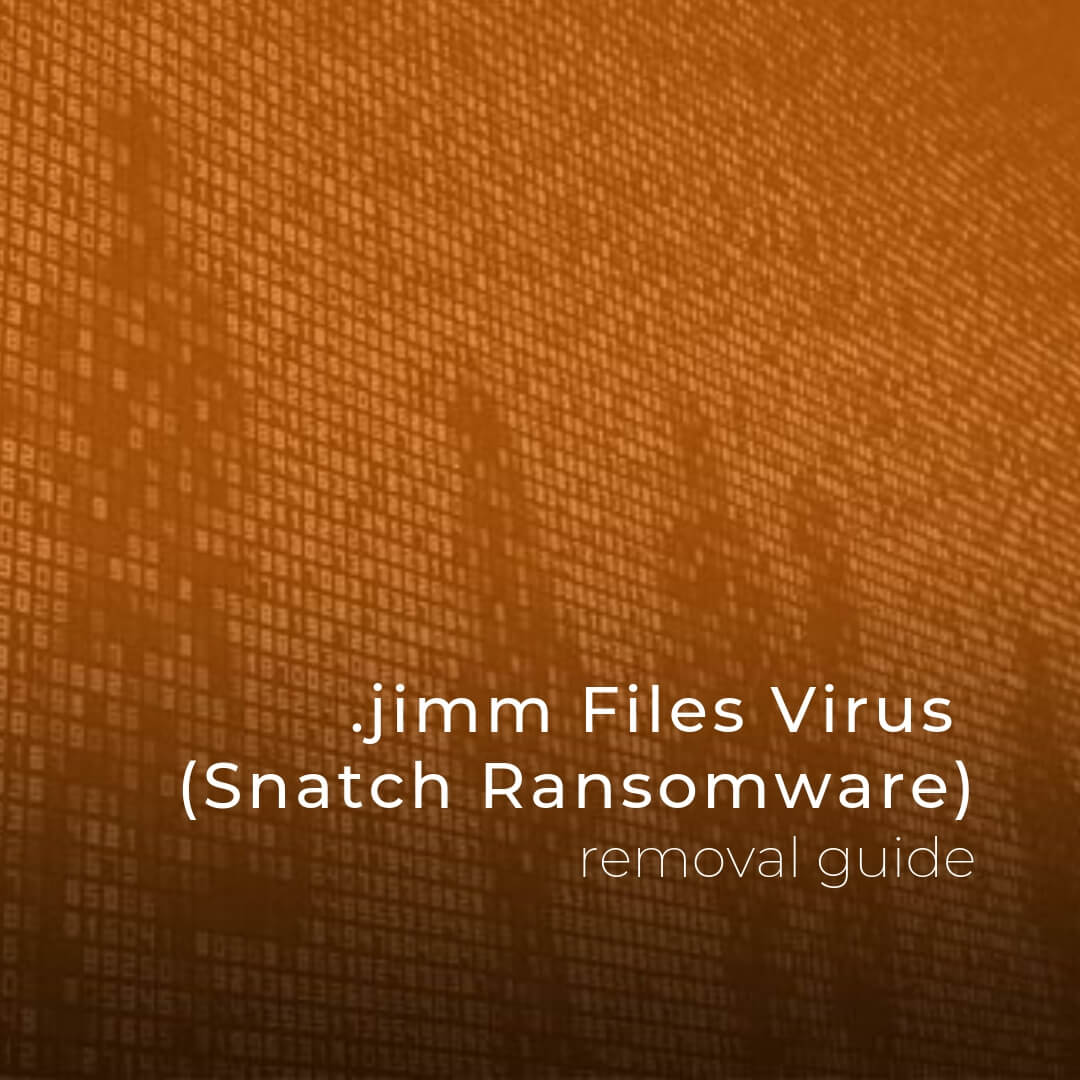 remove jimm files virus sensorstechforum ransomware removal guide