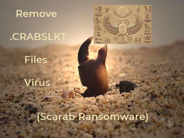 scarab ransomware .crabslkt