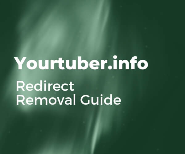 remove-yourtuber-info-redirect-sensorstechforum