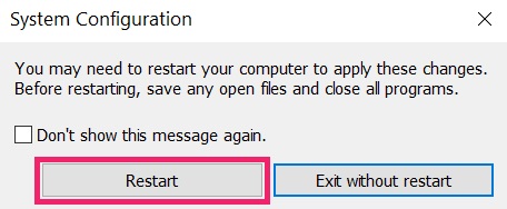 boot your pc in safe mode step 3