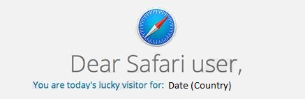supprimer escroquerie utilisateur safari cher sur mac