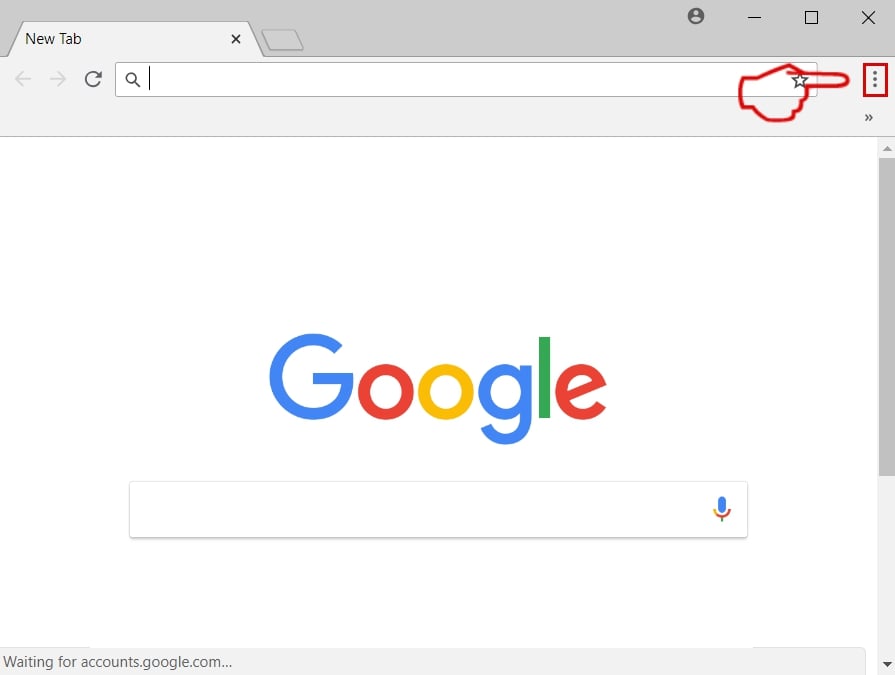 supprimer le virus mac de l'étape google chrome 1