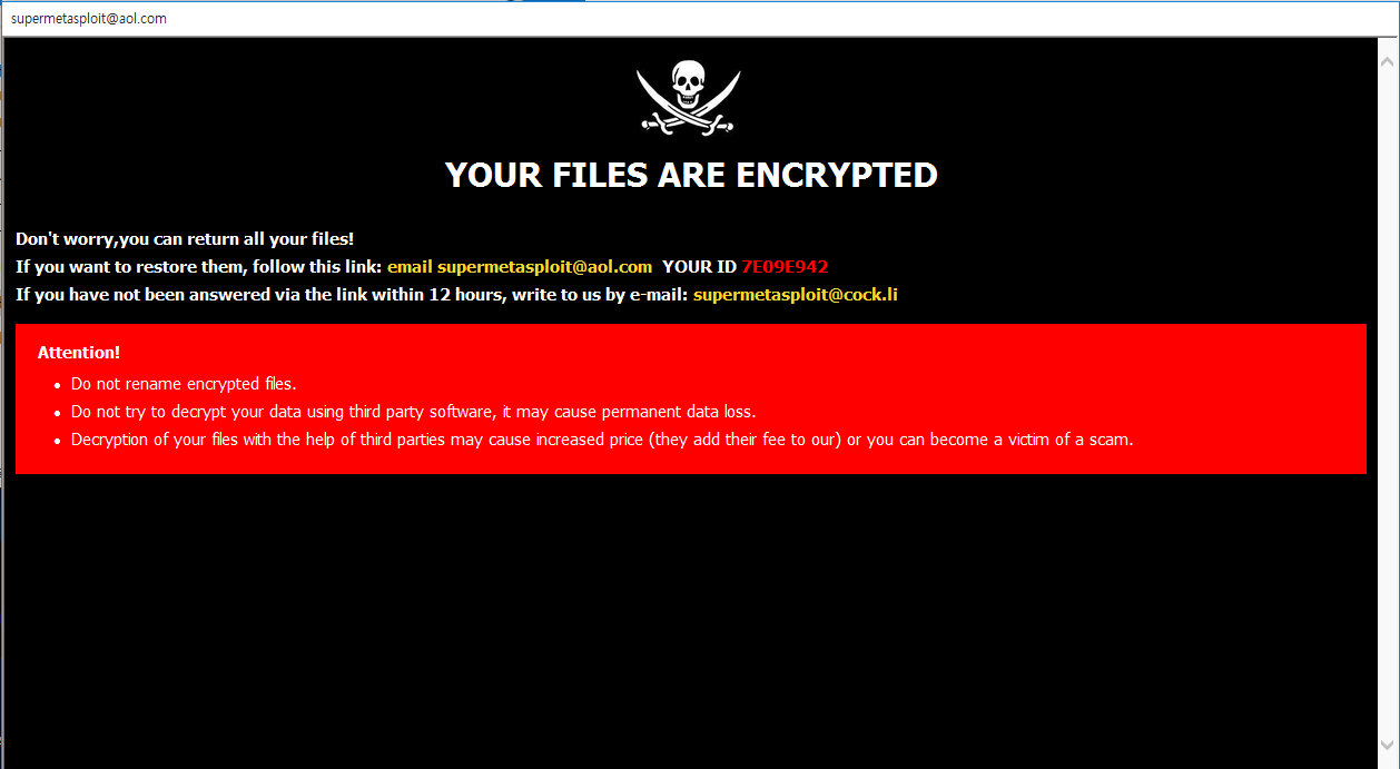 .MSPLT virus file ransom note