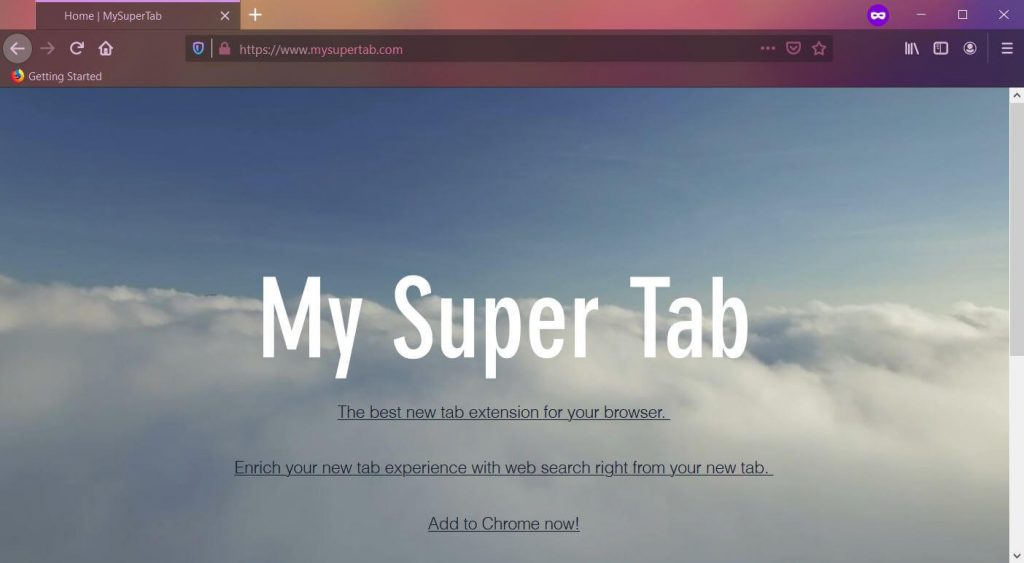mysupertab nieuw tabblad browser virus hoe het te verwijderen