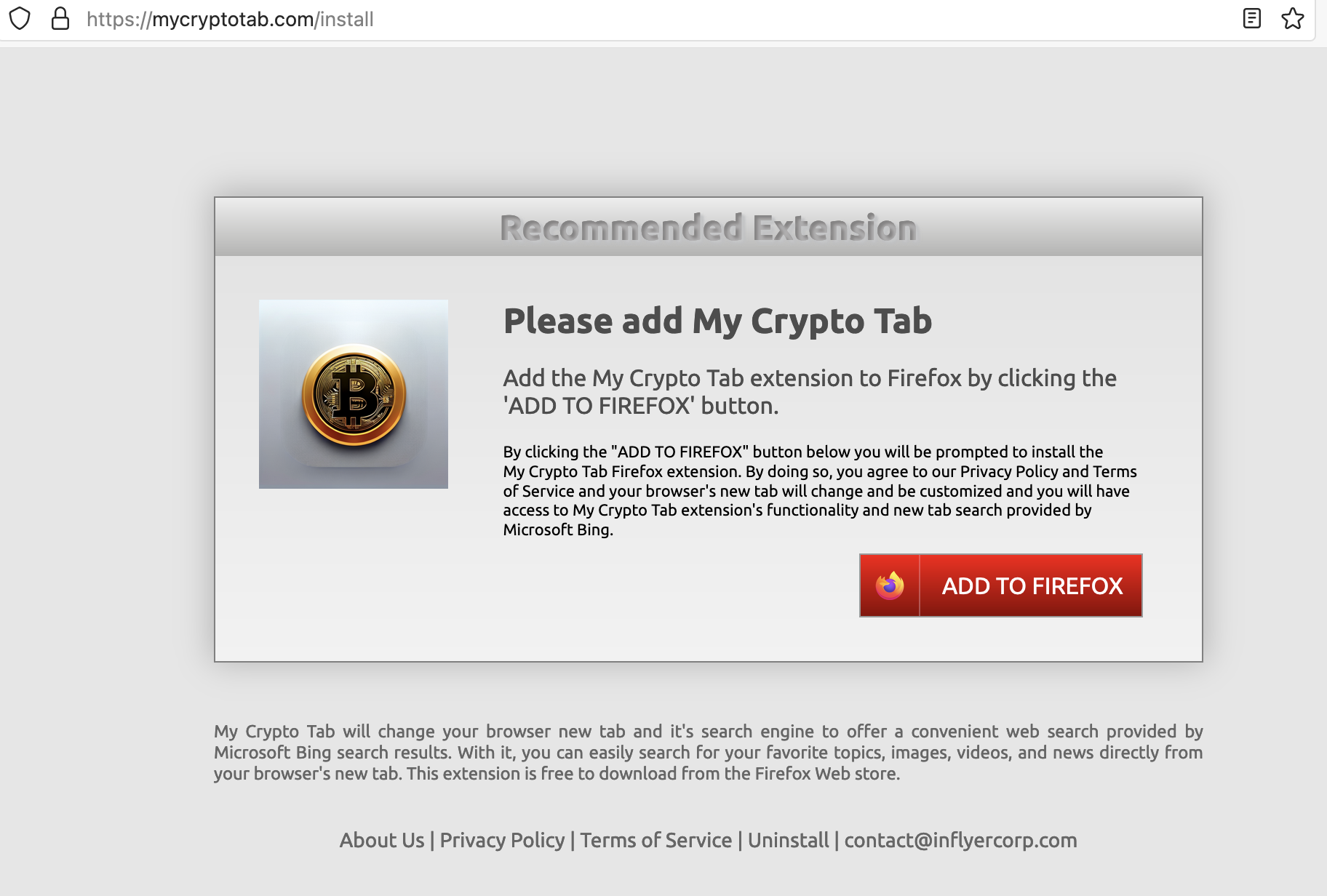 Remove CryptoTab Browser Hijacker