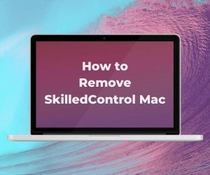 rimuovere l'app mac di SkilledControl