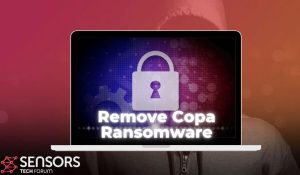 rimuovere copa virus ransomware