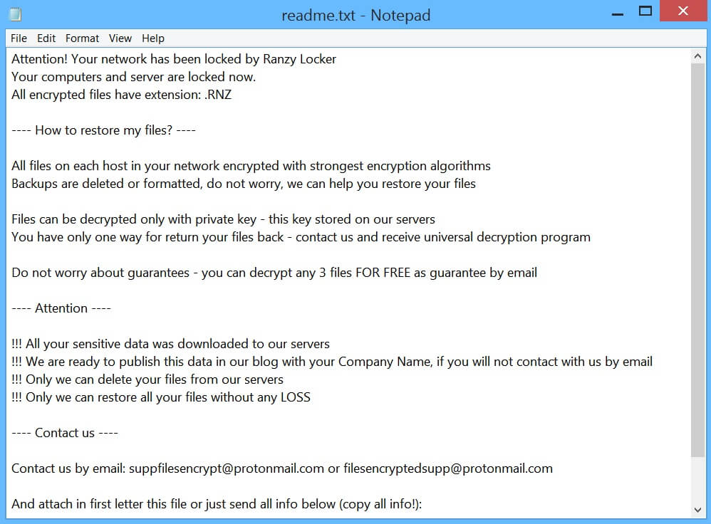 stf-RNZ-file-virus-Ranzy-Locker-ransomware-note