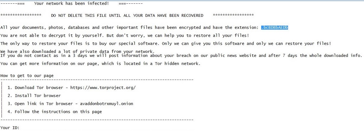 stf-.bcBDBbAEDb-virus-file-avaddon-ransomware-note