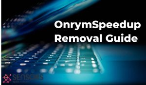Guía de eliminación de OnrymSpeedup