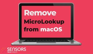 eliminar la guía de software publicitario MicroLookup mac