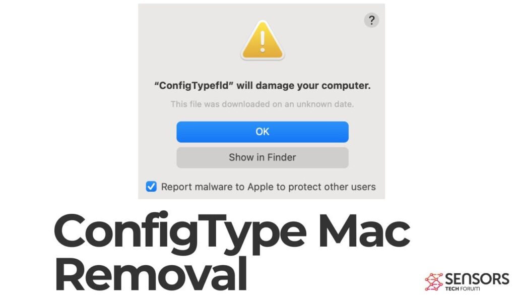 Remoção do ConfigType Mac-min