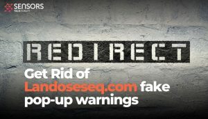Landoseseq.comの偽の警告