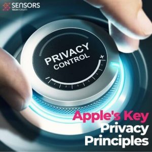 principios clave de privacidad de Apple