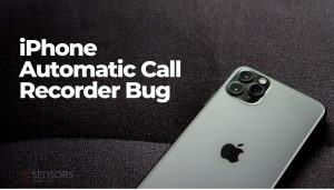 bug de l'enregistreur d'appels automatique iphone