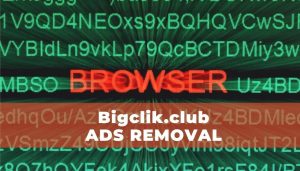 Fjern Bigclik.club Ads SensorsTechForum
